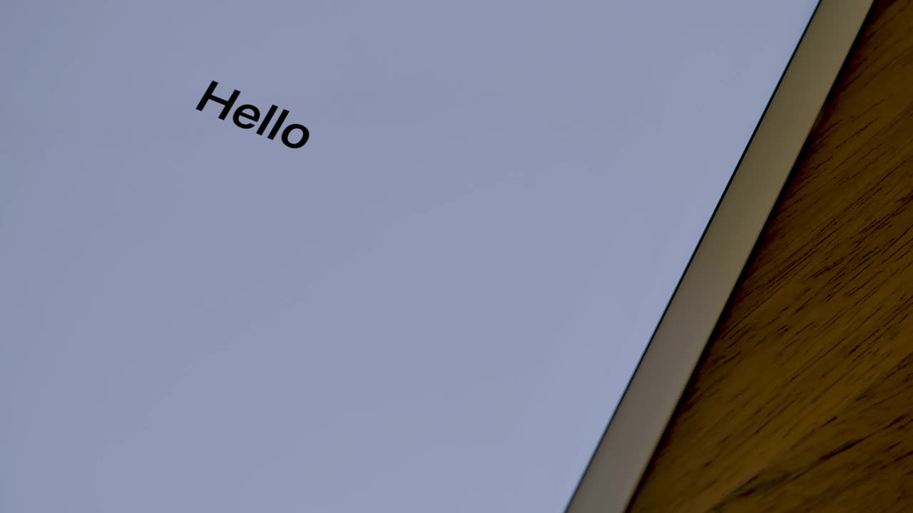 Free Video Stock tablet on a table close up Live Wallpaper