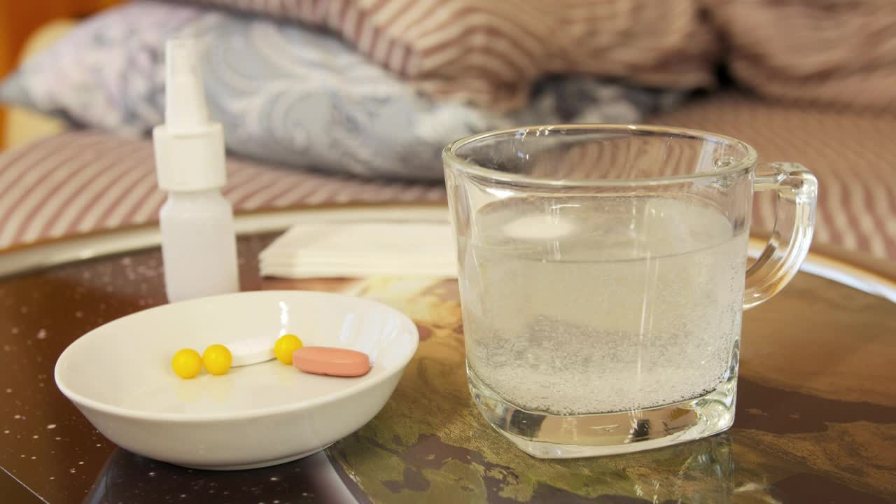 Free Video Stock taking cold and flu medication Live Wallpaper