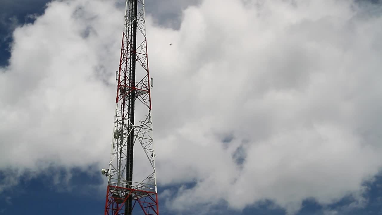 Free Video Stock tall broadcast tower Live Wallpaper
