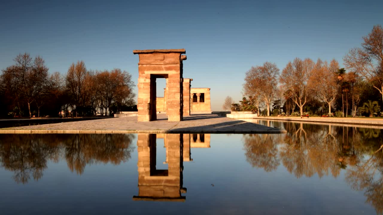 Free Video Stock temple in madrid Live Wallpaper