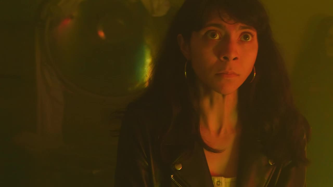 Free Video Stock terrifying nun stalking a terrified woman Live Wallpaper