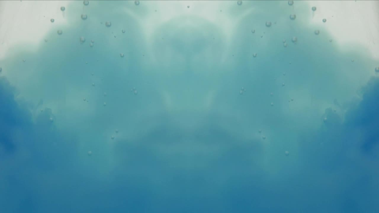 Free Video Stock texture of a blue fluid with bubbles Live Wallpaper