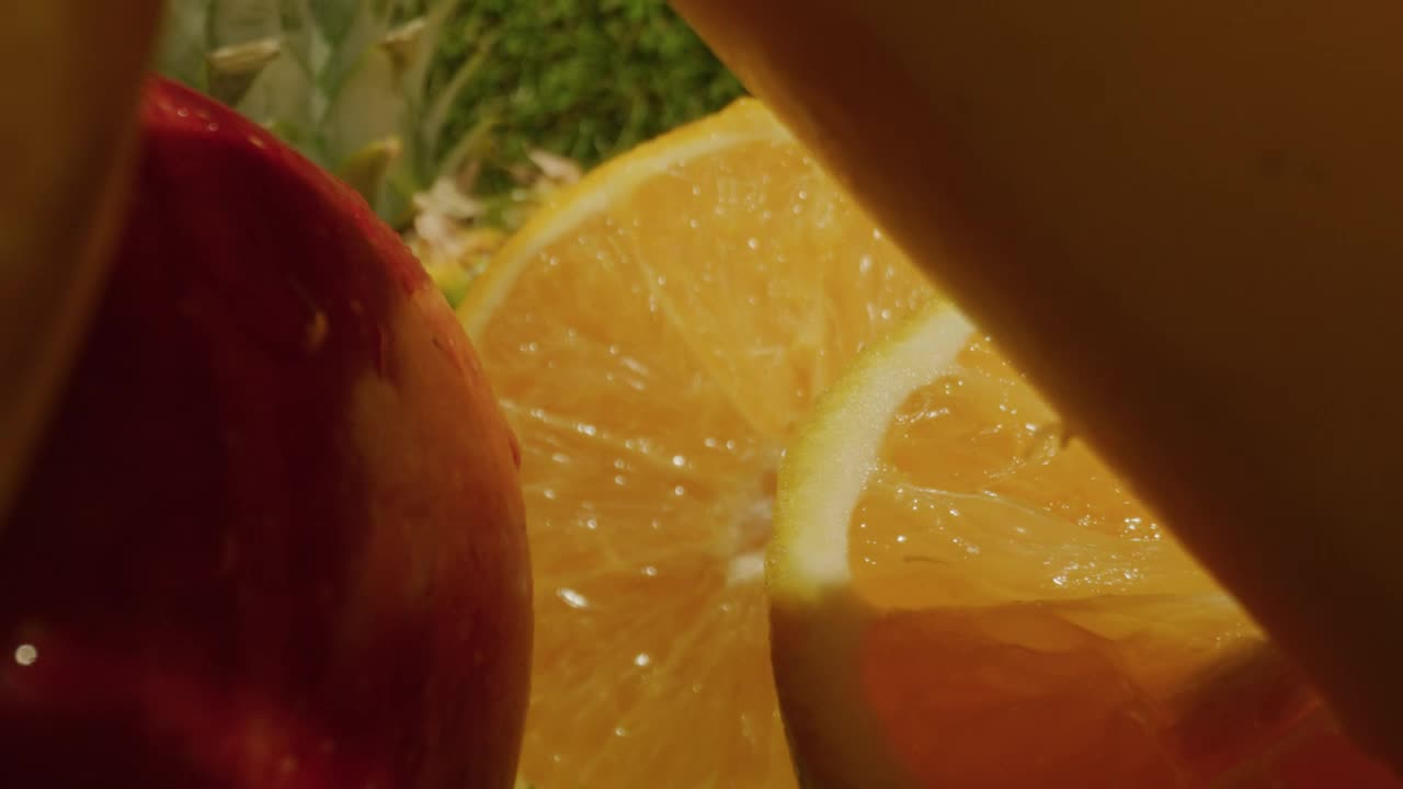 Free Video Stock texture of different fruits Live Wallpaper