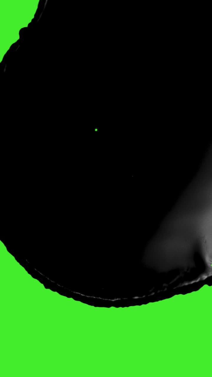Free Video Stock thick black liquid covering a chroma background Live Wallpaper