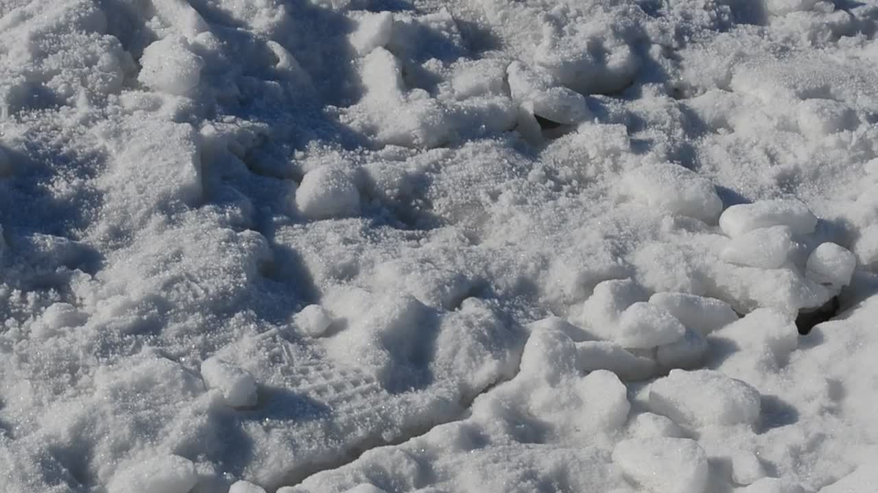 Free Video Stock thick ice covering the ground Live Wallpaper