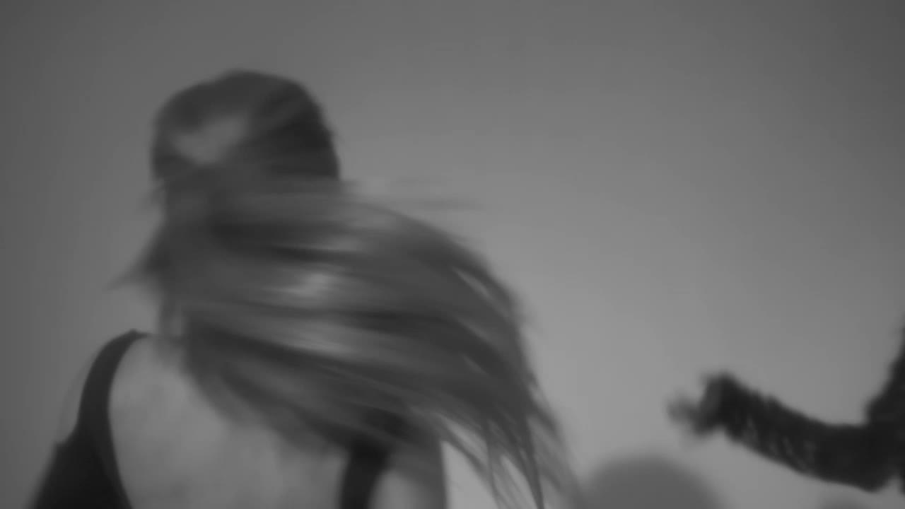 Free Video Stock three young women dancing a contemporary choreography Live Wallpaper