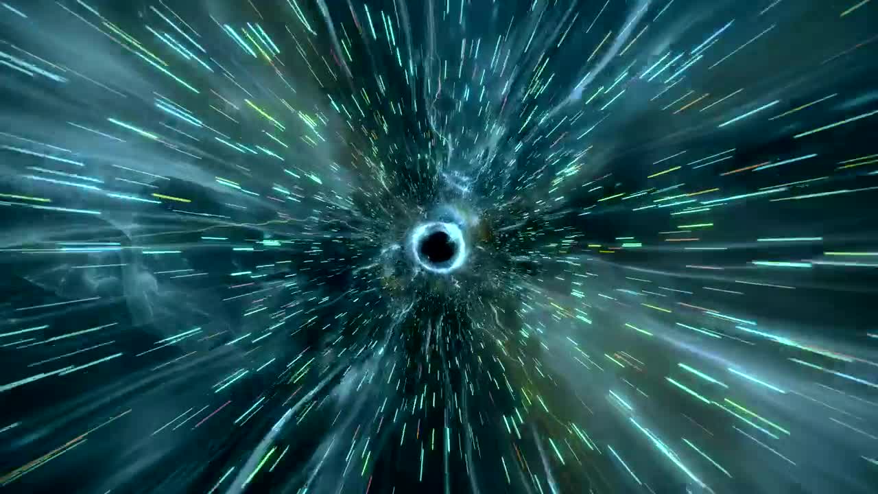 Free Video Stock through a wormhole Live Wallpaper