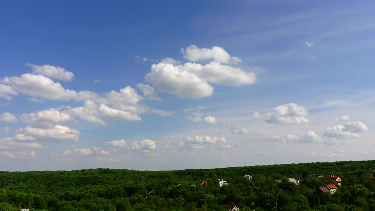 Free Video Stock time lapse of clouds moving across the sky Live Wallpaper
