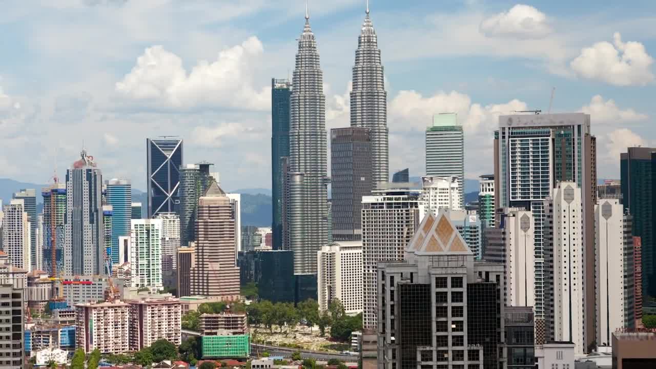 Free Video Stock time lapse of kuala lumpur skyline Live Wallpaper