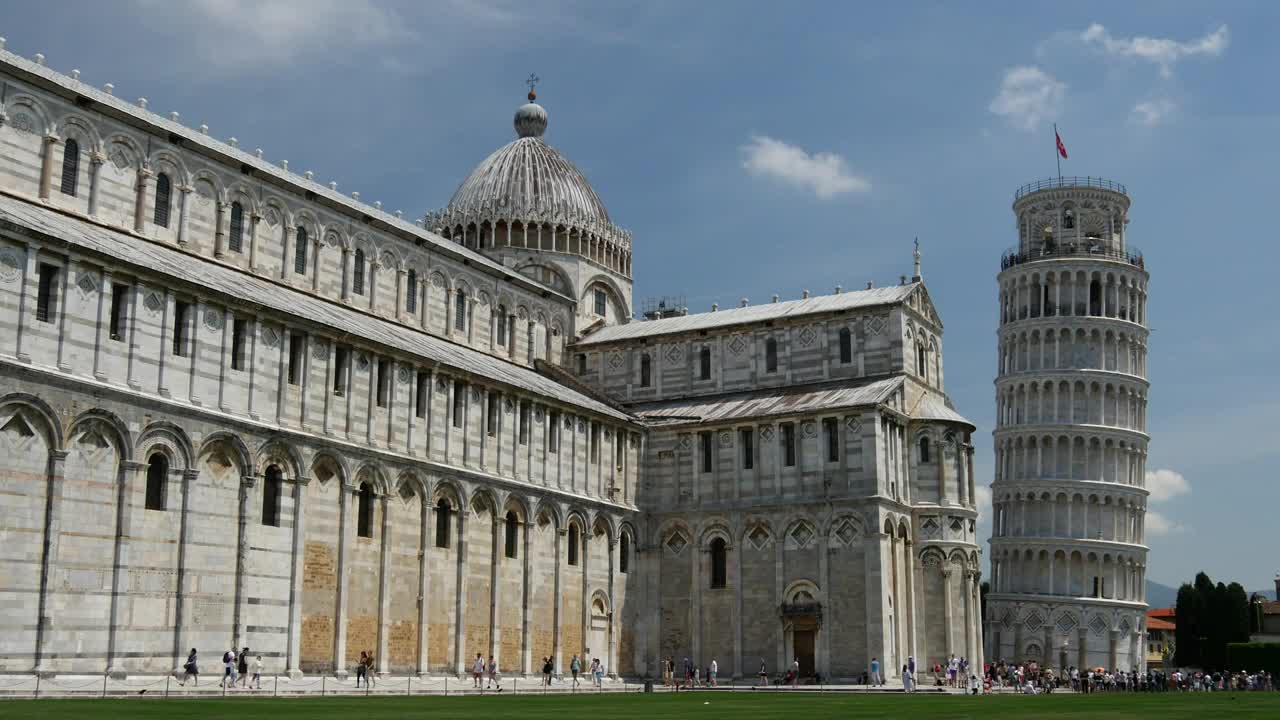 Free Video Stock time lapse of the pisa cathedral Live Wallpaper