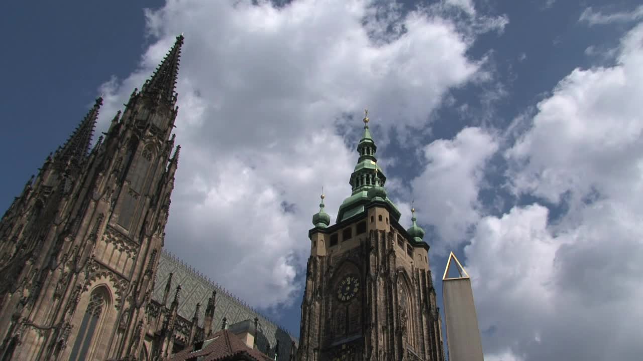Free Video Stock time lapse of the prague castle Live Wallpaper