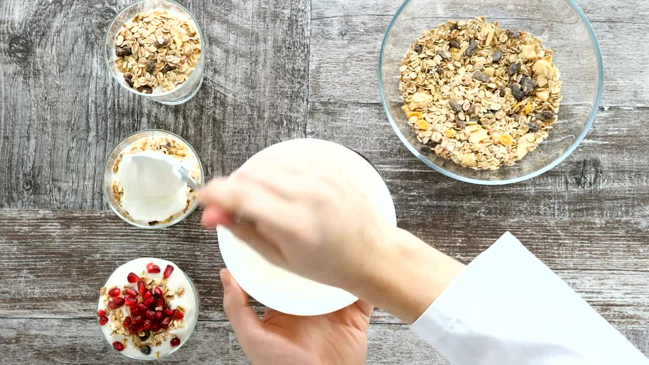 Free Video Stock timelapse of chef preparing healthy diet foods Live Wallpaper