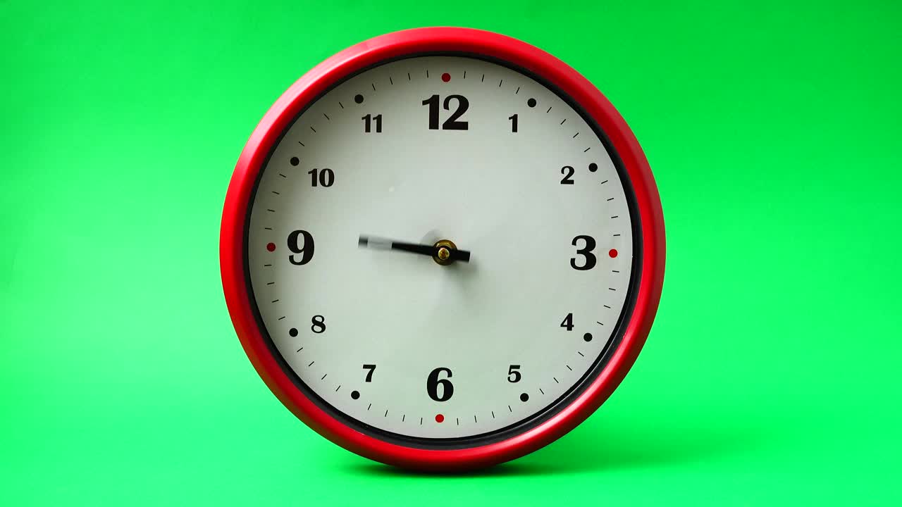 Free Video Stock timelapse of clock hands spinning around Live Wallpaper