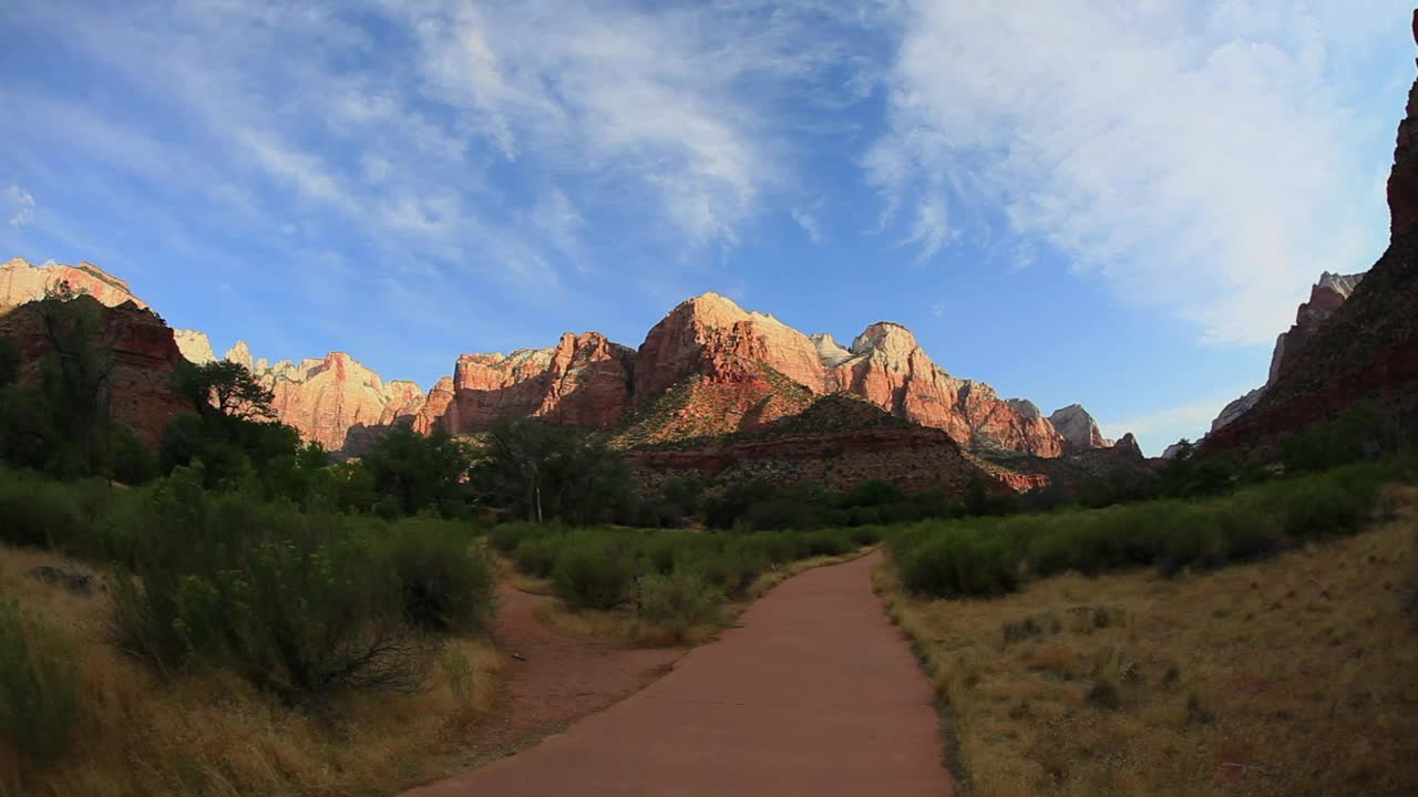 Free Video Stock timelapse of hikers in a national park Live Wallpaper