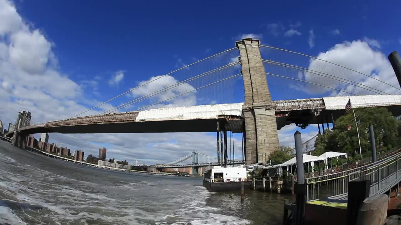 Free Video Stock timelapse of the east river Live Wallpaper
