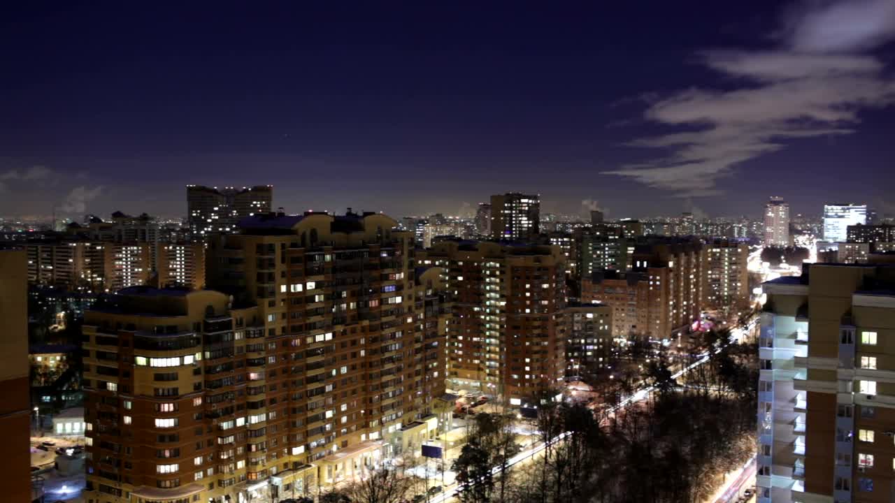 Free Video Stock timelapse of traffic on a highway Live Wallpaper