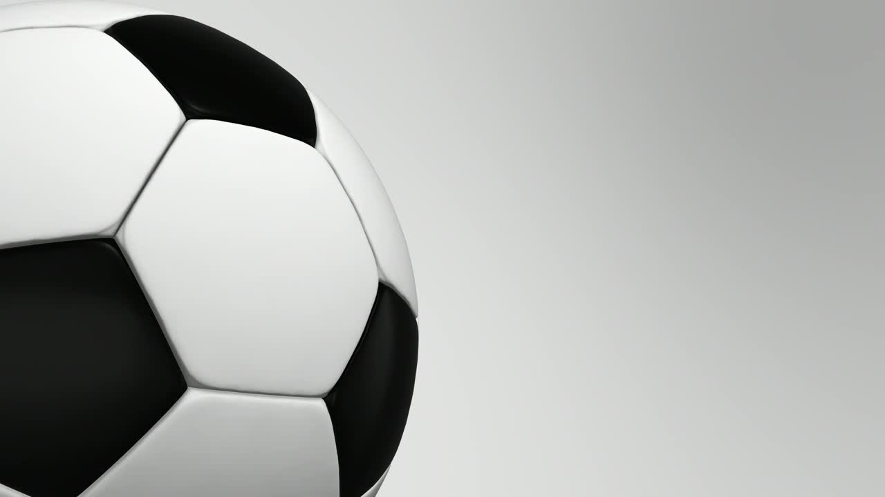Free Video Stock title video about a classic football ball Live Wallpaper