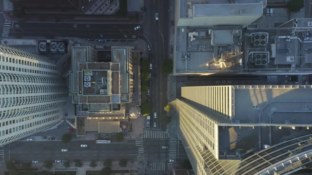 Free Video Stock top aerial shot of the city life Live Wallpaper