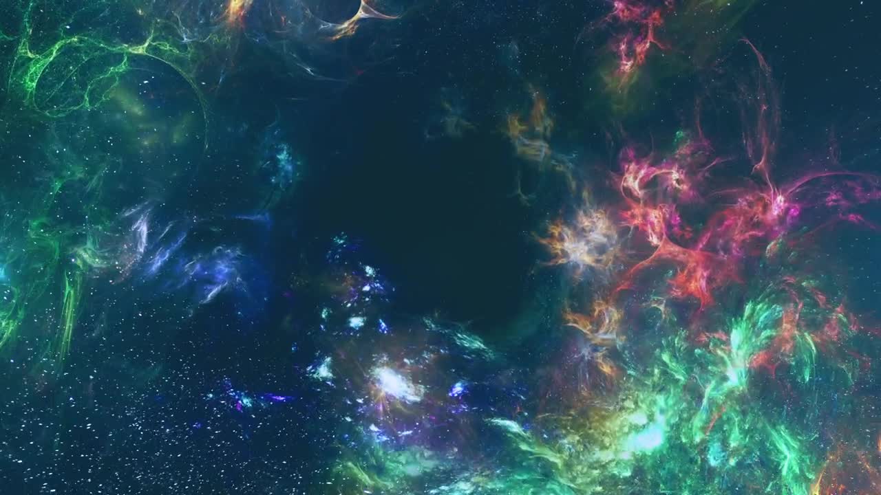 Free Video Stock touring the bright multicolored cosmos Live Wallpaper