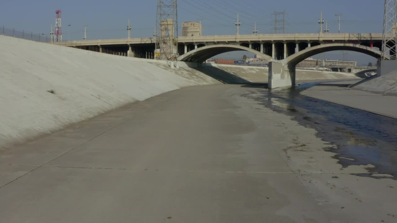 Free Video Stock touring the great water canal in los angeles Live Wallpaper