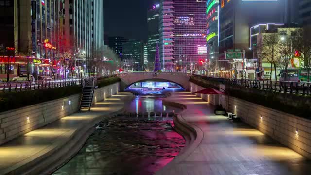 Free Video Stock tourist paht in the middle of a large metropolis Live Wallpaper