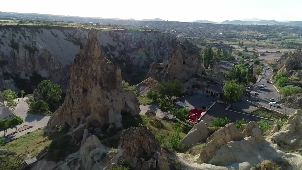 Free Video Stock towering rock formations Live Wallpaper