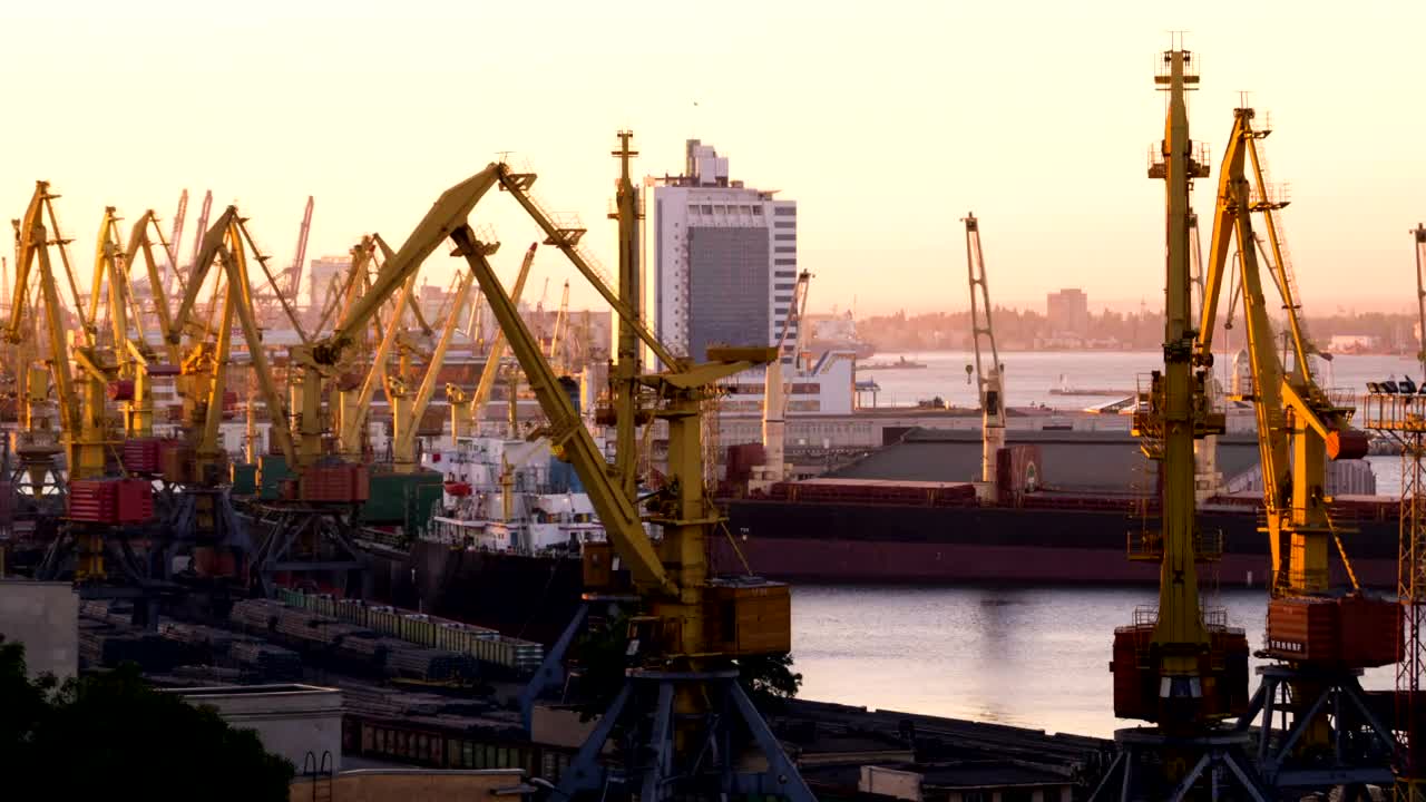 Free Video Stock trading port time lapse Live Wallpaper