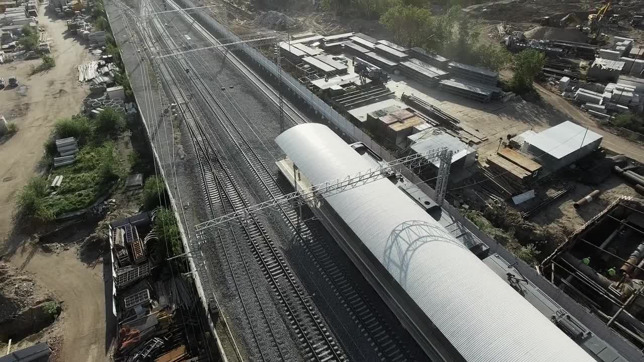 Free Video Stock train leaving the station Live Wallpaper