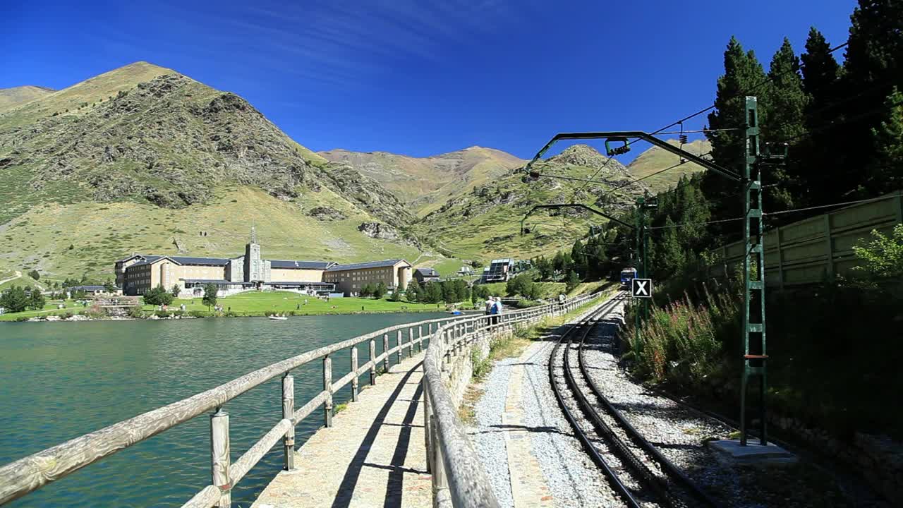 Free Video Stock train passing by the coast Live Wallpaper