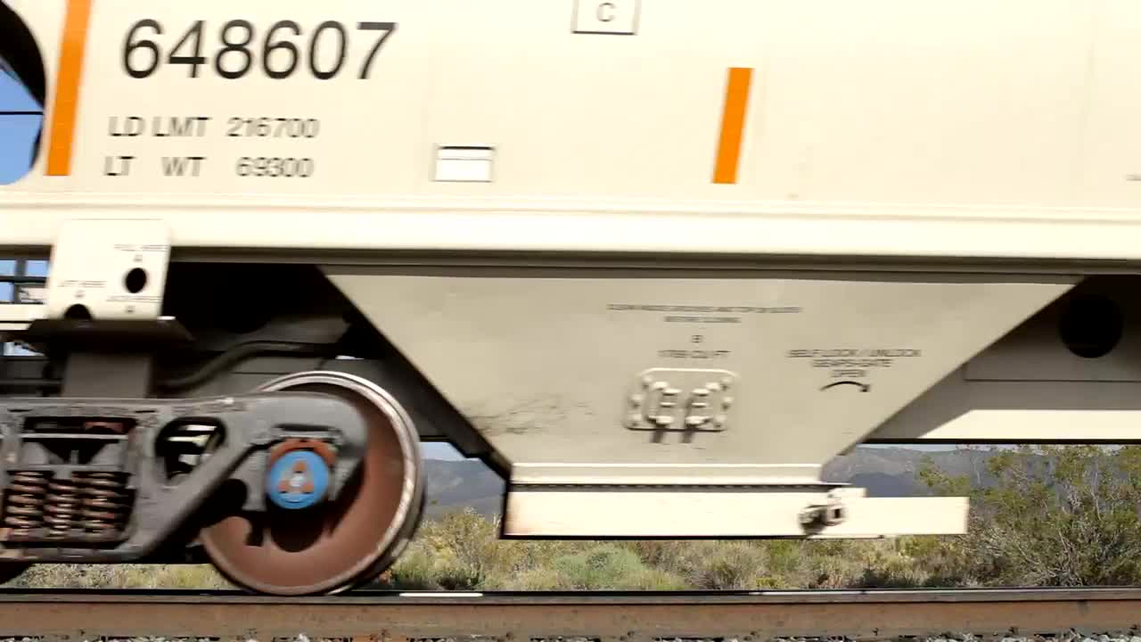 Free Video Stock train passing the rails Live Wallpaper