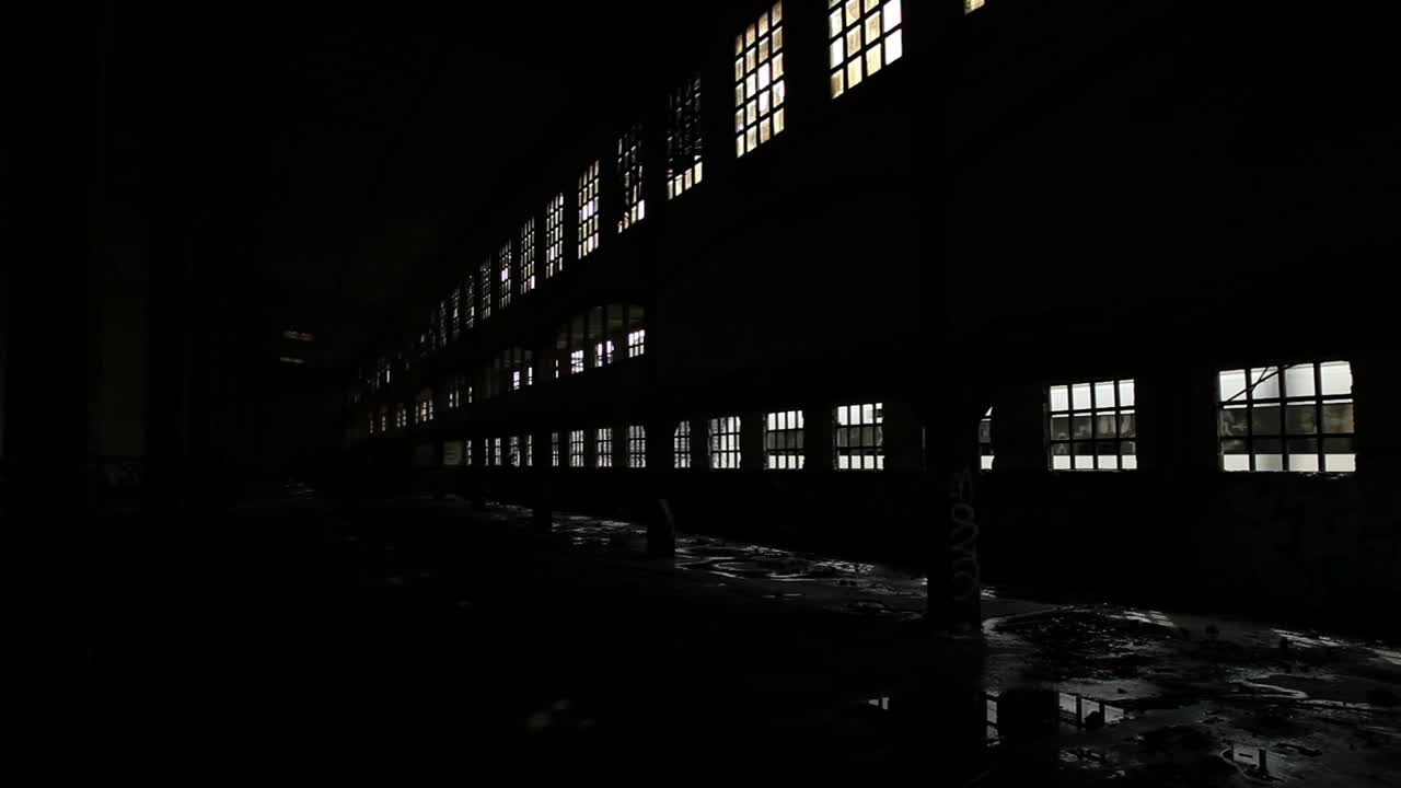 Free Video Stock train passing outside an abandoned factory Live Wallpaper