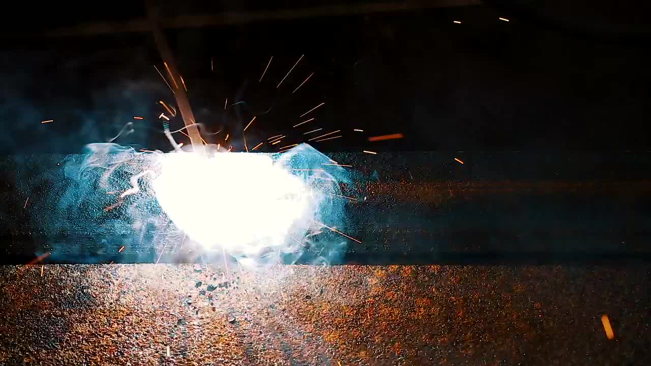 Free Stock Video Welding Metal With An Industrial Welding Machine Live Wallpaper