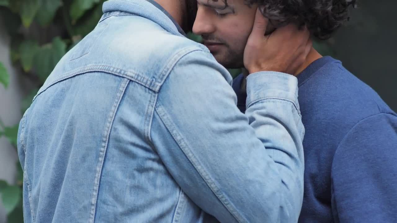 Free Stock Video Wedding Couple Hugging And Kissing Affectionately Live Wallpaper