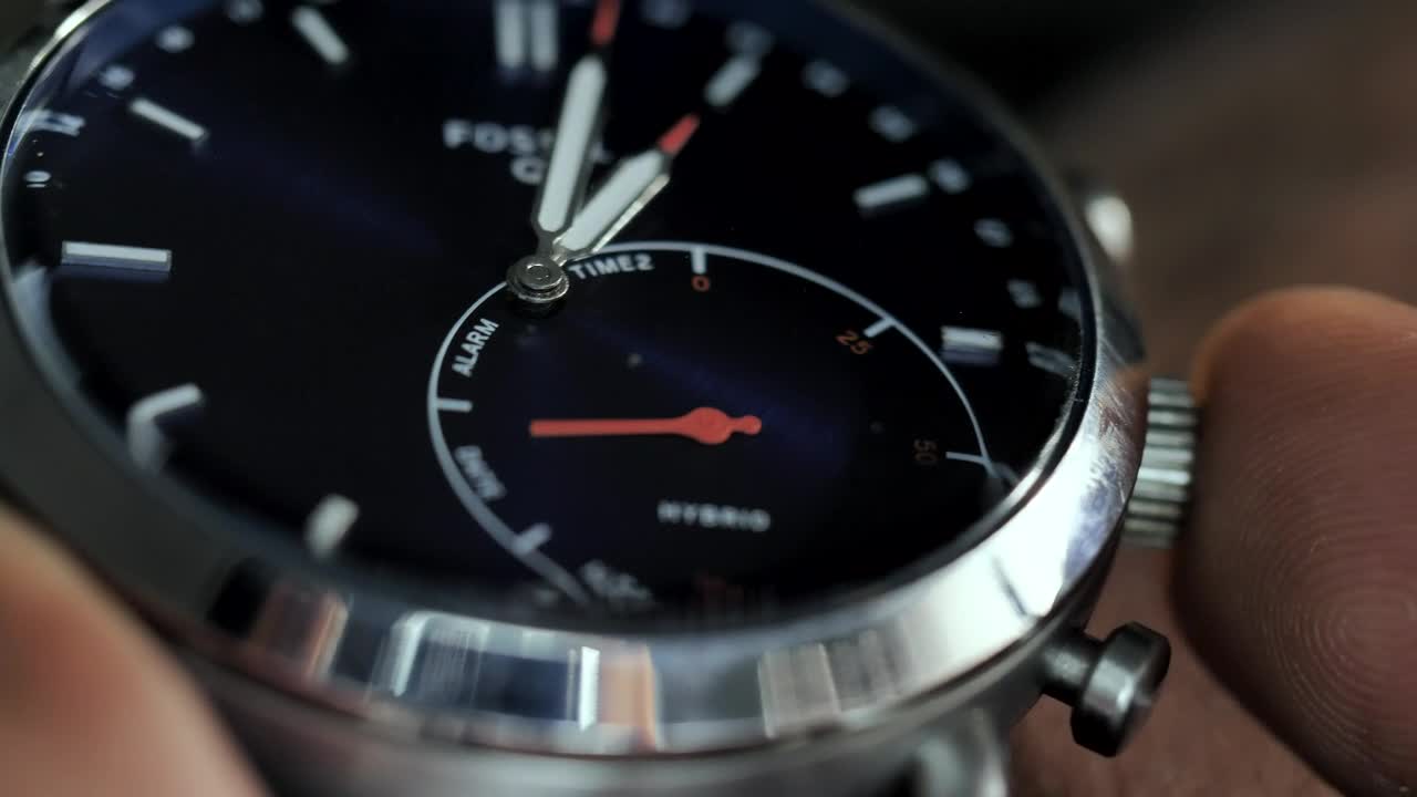 Free Stock Video Watch On A Mans Wrist In A Very Close Shot Live Wallpaper