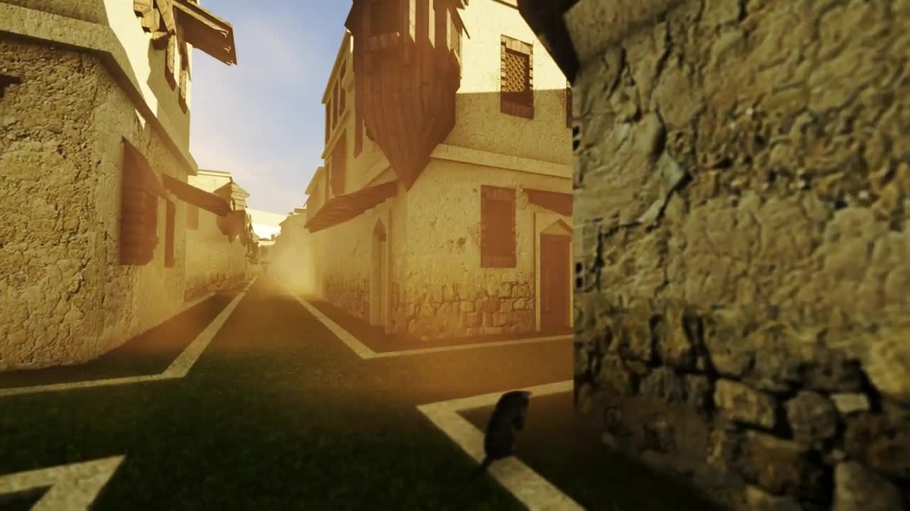 Free Stock Video Walking Through An Old Town Live Wallpaper