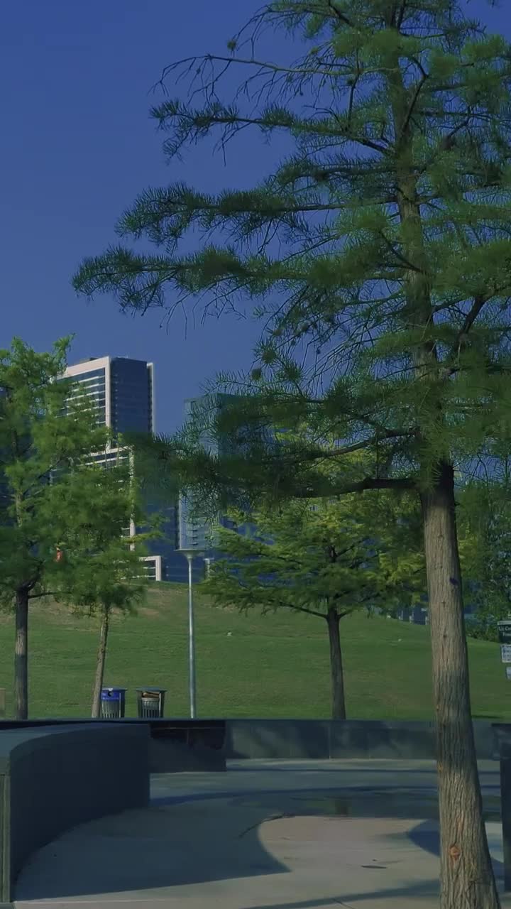 Free Stock Video Walking Through A Peaceful Park In The City Live Wallpaper
