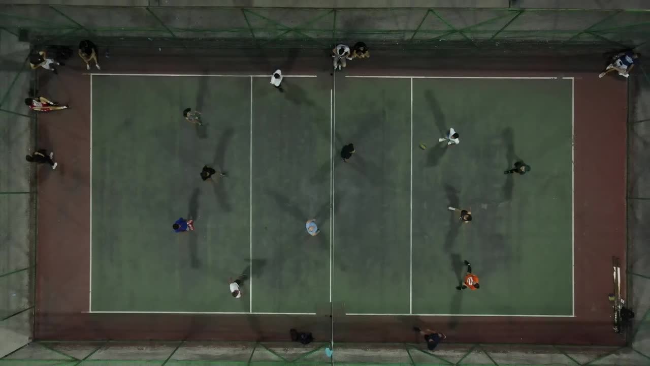 Free Stock Video Volleyball Match On A Pitch From The Top Live Wallpaper
