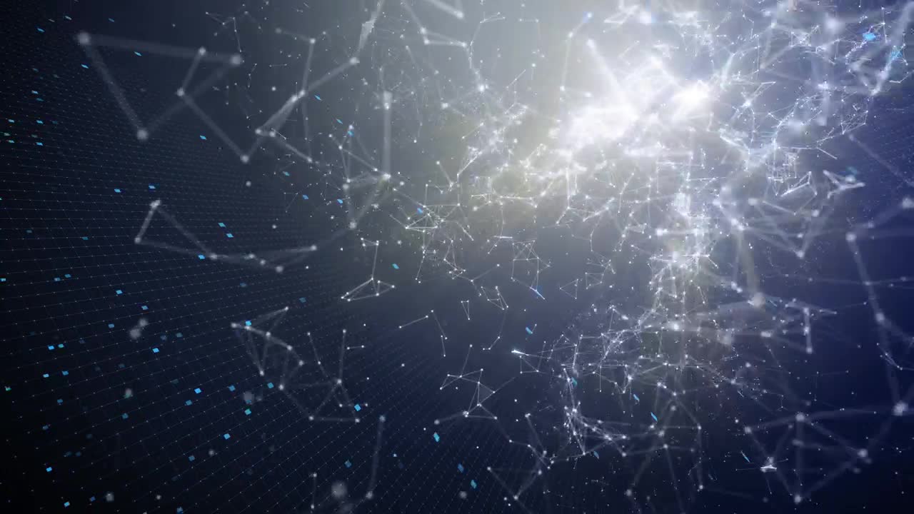 Free Stock Video Virtual Representation Of Information In The Cloud Live Wallpaper