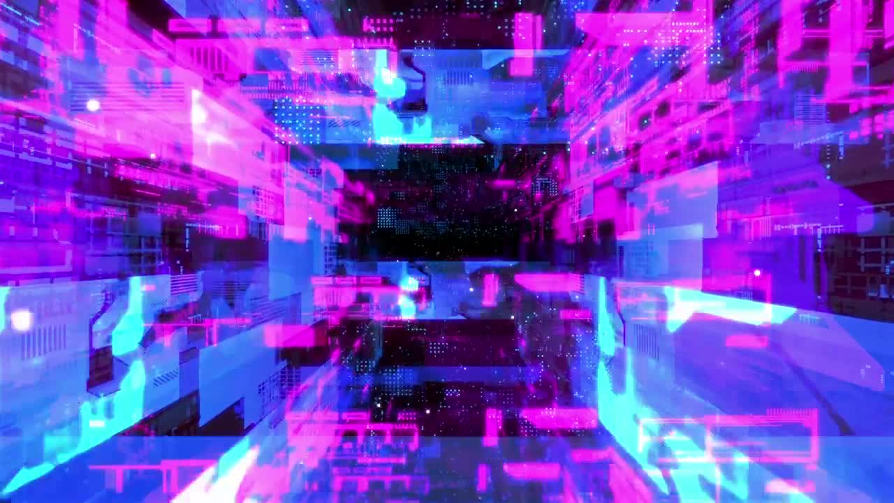 Free Stock Video Virtual Network Environment In A D Render Live Wallpaper