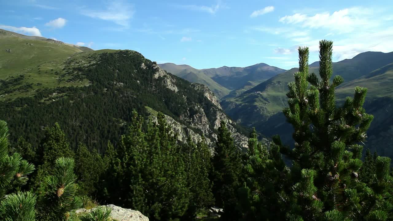 Free Stock Video View Of A Landscape From The Top Of A Mountain Live Wallpaper