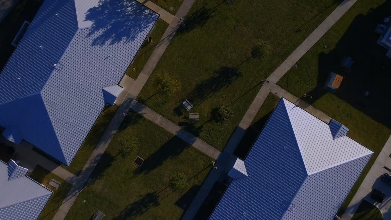 Free Stock Video View From The Top Of A Neighborhood Live Wallpaper