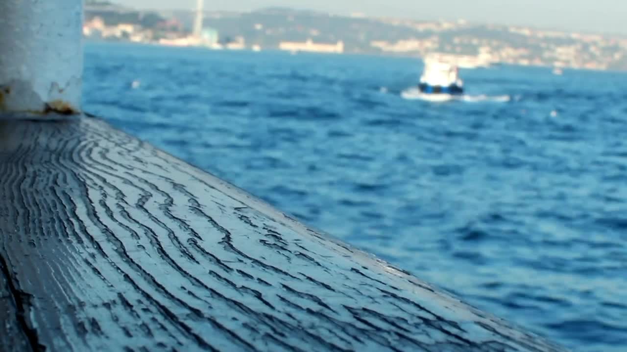 Free Stock Video View From The Bow Of A Boat While Sailing Live Wallpaper