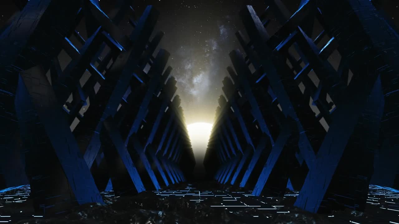 Free Stock Video Video Loop Of An Abstract World In Space Live Wallpaper