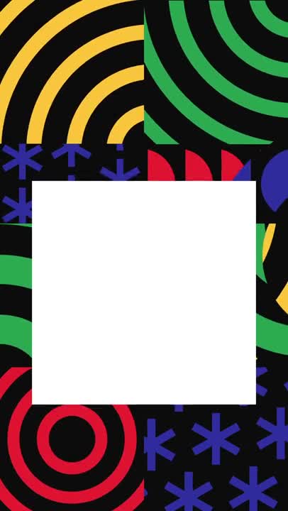 Free Stock Video Vibrant Shapes Story Live Wallpaper