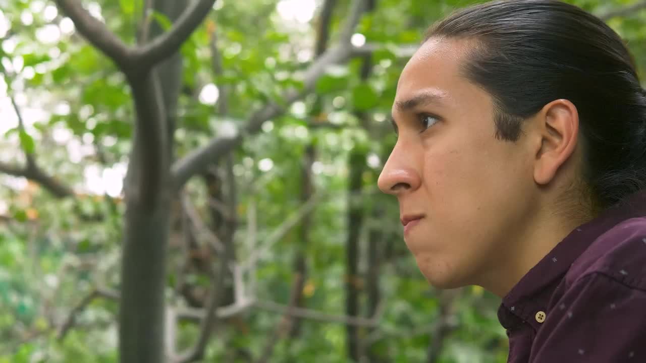 Free Stock Video Very Upset Man In A Park Live Wallpaper