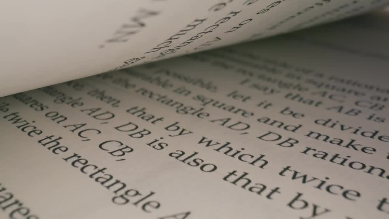 Free Stock Video Very Close Shot Of The Pages Of A Book Closing Live Wallpaper