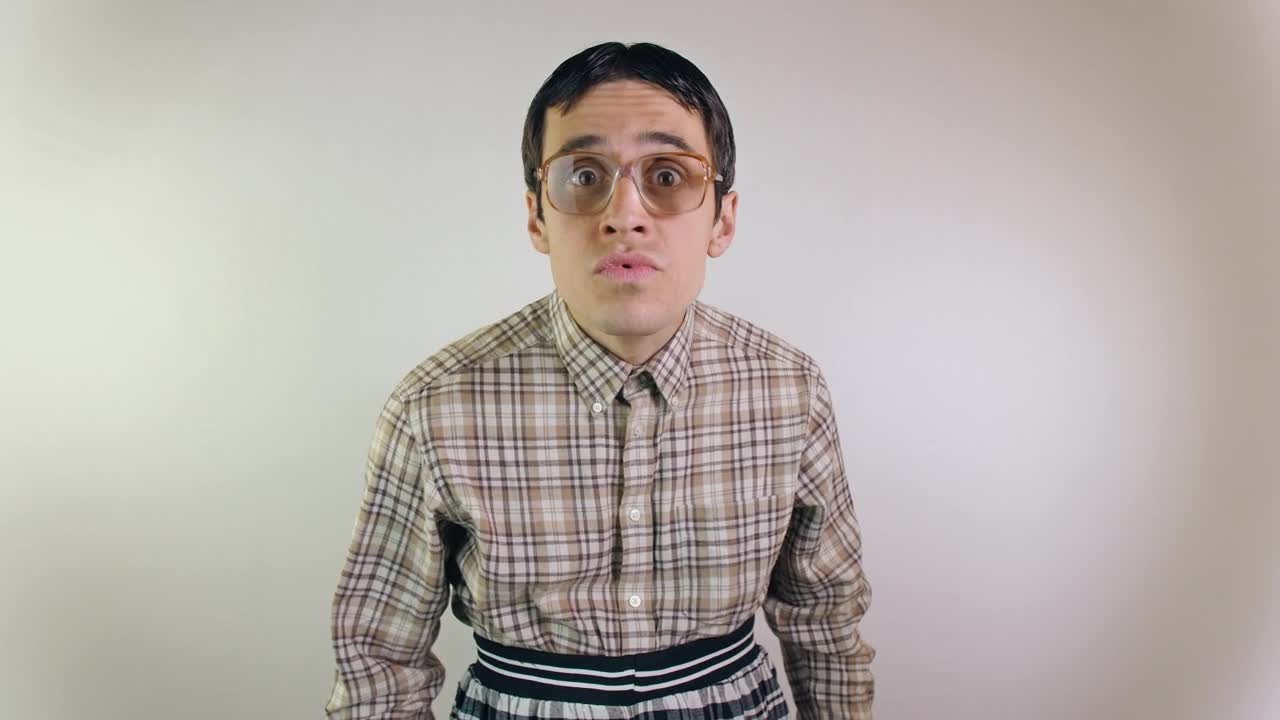 Free Stock Video Very Angry And Violent Nerdy Man Live Wallpaper