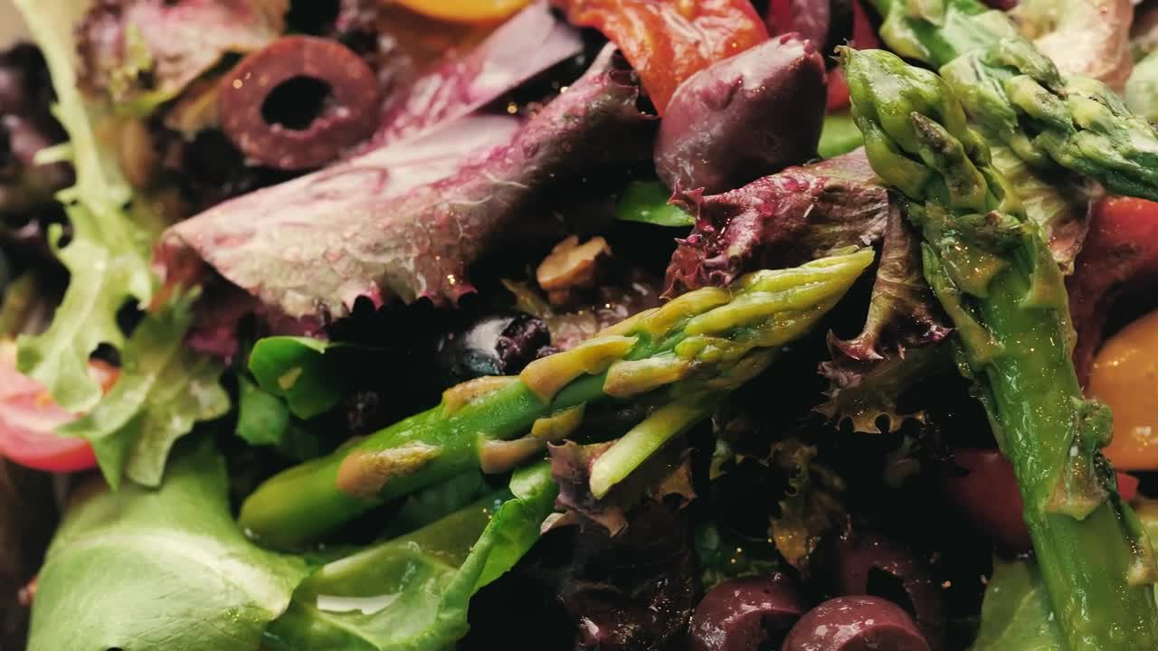 Free Stock Video Vegetable Salad Live Wallpaper