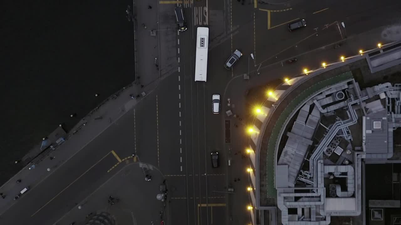 Free Stock Video Urban Passenger Bus On An Avenue Next To The Train Live Wallpaper