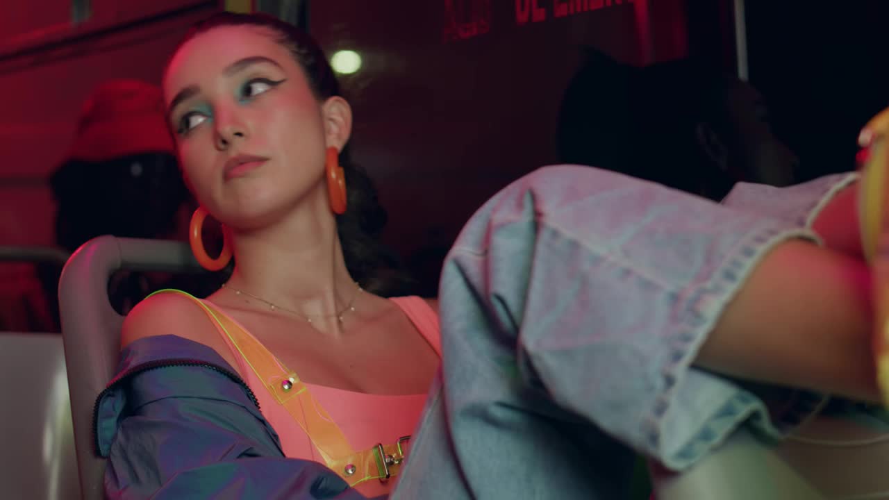 Free Stock Video Urban Female Model Resting Live Wallpaper